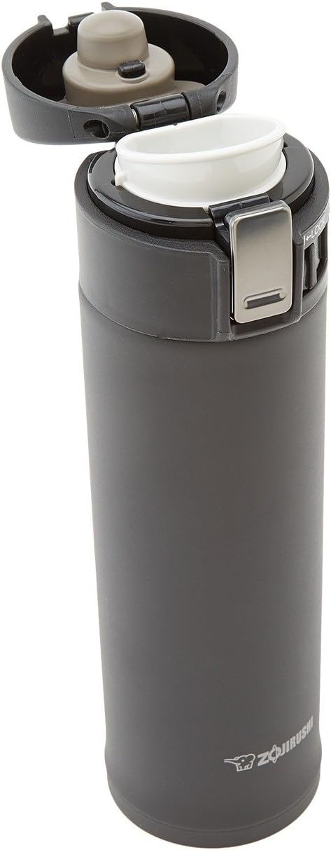 0.36-Liter Stainless Steel Travel Mug - Zojirushi, 12-Ounce, Black