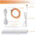 Decute 100 LED 50 Photo Clips String Lights, 33FT Starry Fairy Lights for Hanging Pictures, USB Powered with Switch,