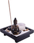 THY COLLECTIBLES Asian Japanese Feng Shui Sand Zen Garden Buddha Tealight & Incense Holder YD50