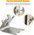 920158 Stainless Steel Freezer Shelf Clip for Refrigerator, Replacement Square Buckles Clips for Cooler Shelf Support