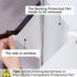 Coavas One Way Window Privacy Film, Heat Blocking Window Tint for Home, Non-Adhesive Anti-UV Covering