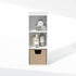 Closet 3-Tier Closet Closet Furinno Reed Organizers and Storage, Organizer, Open Shelf Storage, for Wardrobe, Bedroom