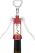 True Soar Winged Corkscrew Wine Opener Manual, Heavy Duty Stainless Steel, Set of 1 Red