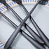 Black Long Handle Spoon, Coffee Stirrers, Premium Stainless Steel Ice Tea Spoons, Ice Cream Spoon, Cocktail Stirring