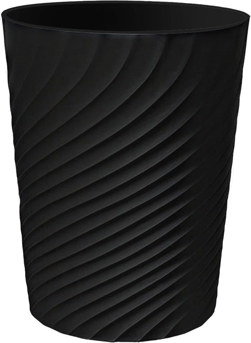 DAJITRE 1.8 Gallon Small Trash Can - Slim Profile Wastebasket Recycling Bin for Compact Spaces in Bathroom, Office,