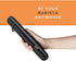 ROMAUNT 304 Handheld Milk Frother Electric Battery Operated Portable Milk Foamer for Coffee Latte Stainless Steel Whisk