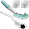 HONGSAGE 2Pcs Cleaning Brushes, Multi-Purpose Right Angle Brush Scrubbing Kitchen Coffeeroom Tearoom Deep