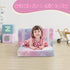 2 -in-1 Toddler Chair and Couch, Toddler Couch Fold Out, Convertible Chairs for Toddlers Comfy Sofa to Lounger