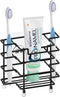Linkidea Wall Mount Toothbrush Holder for Shower, Stainless Steel 3 Slots Organizer Compatible with Colgate Extra