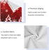 Set 3, 1 ALAZA Christmas Bathroom Towels Decorative Red of Bath Hand Washcloth White Snowflake Soft Luxury Kitchen Spa