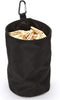 Clothespin Bag Hanging Clothesline Peg Organizer Storage Bags, Dust-proof (Black)