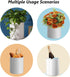 Utensil Holder for Kitchen Countertop, Ceramic Cooking Utensil Holder, Large Modern Spatula Organizer, 6.5”H x 5.5”D
