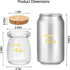 Brajttt 3.4 oz Lids,48 Small Glass Jar with Cork pcs Mini Glass Bottles,Spell Jars with Twine and Labels,Pudding Yogurt