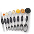Stainless Steel Baking Tools, Magnetic Double-Headed Measuring Spoons, 8 PCS