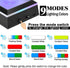 IFOLAINA Multicolor LED Light Base Show Stand, Square Display Plate, 9 Lighting Modes for 3D Crystal Art