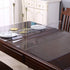 Hodmutst 1.5mm 36 36 Inches Non-Slip Square Plastic Table Protector Thick x Clear Table Cover Protector Table Pad