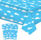 Uikeleexm Blue Sky White Clouds Birthday Party Supplies Cartoon Story Tablecloth Party Table