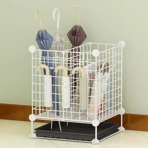 30Pcs White Wire Cube Connectors, Plastic Storage Cube Connectors for Modular Closet Organizer and Wire Shelving