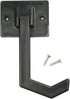 Banana Hanger - Under Cabinet Hook for Bananas, Black, Self-adhesive, Folds-up When Not in Use