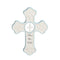 NAT and Jules Bless This Child Hanging Cross, Blue