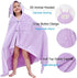 Vauwmsr Swimming 55" 28" Kids Hooded Beach Bath Towel Soft Toddlers Children Hooded Blanket Bathrobe Poncho Shower