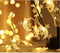 Fielegen 40 LED Moon String Lights - Battery Operated 20ft Mini Star Fairy Lights for Garden, Wedding, Party Decorations