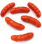 6 PCS Lifelike Artificial Hot Dogs Fake Sausage Artificial Food Model for