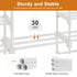 WOWLIVE 9 Tiers Large Shoe Rack Organizer for Closet, Stackable Heavy Duty Shoe Storage with Metal Connectors