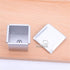 Square Cube Smooth Nonstick Leaky Anodizing Aluminium Bread Box Mold with Lid, 6 7 8 9 10cm Cake Toast Maker