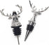 Coitak Deer Head Wine Pourer Spout, Wine Bottle Stopper for Home and bar, Animal Wine Pourer and Stopper With Silicone