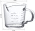 70ml Mini Glass Measuring Cup with Handle - 2 oz Shot Glass for Bar Party Wine Cocktail Drink Shaker
