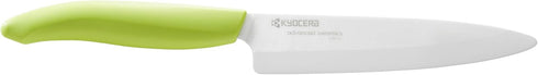Kyocera Advanced Ceramic Revolution Series, 3-inch Paring Knife, Green Handle