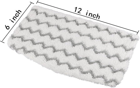 Aunifun 5 Packs S1000A S1000C S1000WM S1001C Steam Mop Pads Replacement Hard Floor Cleaner for Vacuum Cleaner