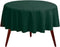 Gee Di Moda Round Tablecloth - 70 Inch Hunter Green Table Cloth for 24 to 48 Inch Round Tables - Heavy Duty Washable