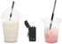 STRO Portable Reusable Metal Straw with Travel Case & Cleaning Brush, Stainless Steel Drinking Straw