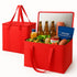 musbus 2Pk Insulated Reusable Grocery Bags, Collapsible Cooler Bag for Groceries, Heavy