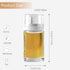 Small Glass Oil and Vinegar Dispenser Bottles - 3.4oz - Leakproof, Perfect for Kitchen Use by Kwude