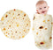 Tortilla Blanket, Baby Burritos Swaddle Blanket, Taco Blanket for Newborn Toddler, Soft Flannel Wearable Wrap