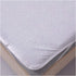Mattress Topper Protector Pad - Waterproof Breathable Cotton Mattress Protector with Anchor Bands, Twin Size