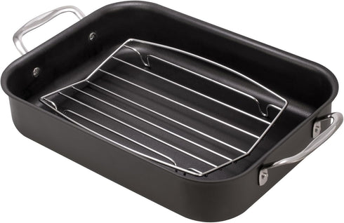 HIC Kitchen Wire Roasting Baking Broiling Rack, 10 3/8 inch x 8 inch, Silver