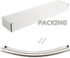 DE94-02933A Microwave Door Handle, Compatible with Samsung Microwaves, Replaces AP5622966, Kitchen Appliance Parts