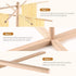 8 iSiLER Natural Beech Wood Pasta Drying Rack with Branches, Easy to Transfer for Drying Pasta and Spaghetti, Special