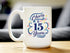 Cheers to 15 Years - Coffee Mug Gifts for Women & Men - 15th Anniversary Party Decor - Large 15oz White Ceramic Mug