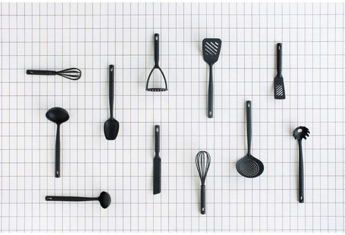 GARIAN Brabantia 365263 Small Black Spatula, All Nylon