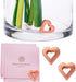 Flower Food Alternative for Fresh Cut Flowers | Copper Charm Keeps Flower Water Clean and Clear | Reusable (2 Pack)