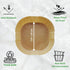 Air Fryer Liners Disposable, Non Stick Parchment Paper for Baking, 100 Pcs Square 7.9"