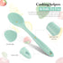 4 Pieces Large Silicone Mixing Spoon Set for Baking, Serving, Basting - Heat Resistant, Non-Stick Utensil Spoon