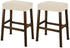 NeColorLife Rectangle Stool Covers,Stretch Waterproof Saddle Seat Covers for Counter Height and