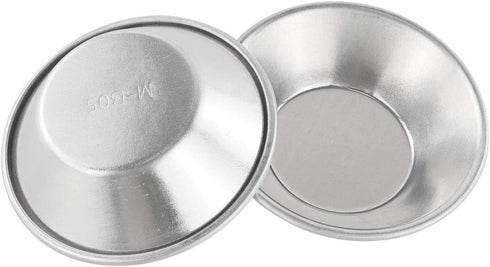 20Pcs Egg Tart Molds, Mini Tart Pan for Baking, Aluminium Puto Mold Pie Tins