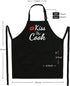 Funny Aprons for Women Men - Kiss the Cook Apron, Funny Chef Cooking BBQ Grill Aprons with 2 Pockets, Gift for Mom, Dad